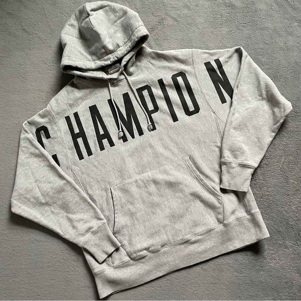 Large Champion hoodie